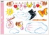 Decorative Window Cling – Flying Stork Pink