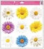 Decorative Window Cling – Large Light Flowers