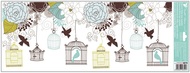 Decorative Window Cling – Colored Birdhouses