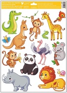 Decorative Window Cling – with Rhino