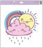 Decorative Window Cling – Sun with Rainbow