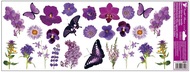 Decorative Window Cling – Purple Meadow