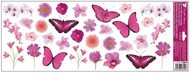 Decorative Window Cling – Pink Meadow