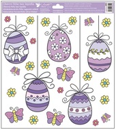 Decorative Window Cling – Eggs and Butterflies