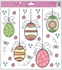 Decorative Window Cling – Eggs and Drops
