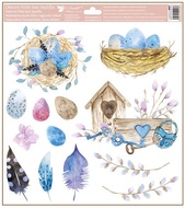 Decorative Window Cling – Two Bird Nests