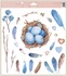 Decorative Window Cling – Bird Nest with Eggs