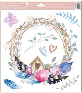 Decorative Window Cling – Wreath