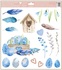 Decorative Window Cling – Nest And Birdhouse