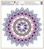 Decorative Window Cling – Yellow Mandala