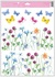 Decorative Window Cling – Butterflies and Cornflowers