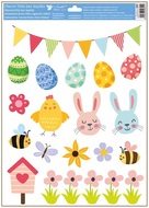 Decorative Window Cling – Booth with a Heart