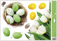 Decorative Window Cling – Nest with Eggs