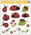 Decorative Window Cling – Sleeping Ladybugs