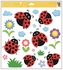 Decorative Window Cling – Flying Ladybugs