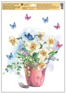 Decorative Window Cling – Flower Pot