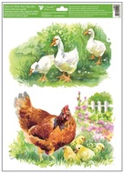 Decorative Window Cling – Hen