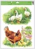 Decorative Window Cling – Hen
