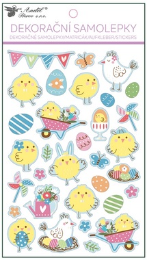 Chicks Stickers 14.5 x 25 cm