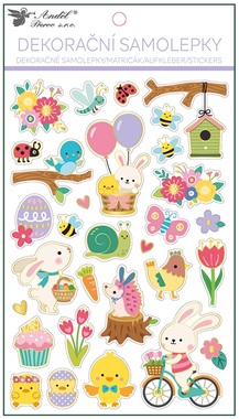 Spring Stickers 14.5 x 25 cm