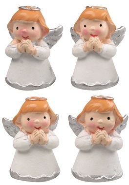 Angels White 3,5 cm, 4 pcs pack 