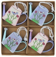 7130 Konev dřevěn&aacute; fialov&aacute; 6,5 x 4 x 0,5 cm na zavě&scaron;en&iacute;, 8 ks v krabičce-2