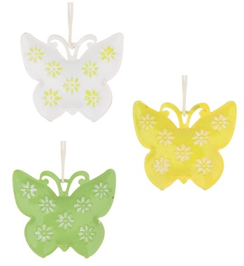 Metal Butterfly 4 cm 6 pcs in Box