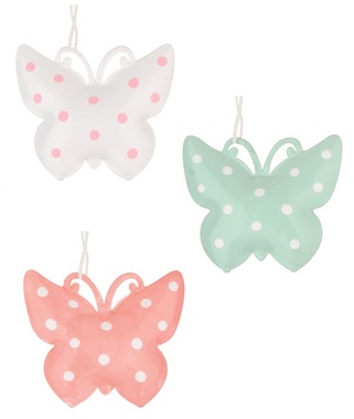 Metal Butterfly 5 cm 6 pcs in Box