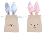 Jute Bag Rabbit 20,5 x 20 cm 