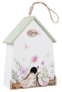 Hanging Wooden House 12 x 7, 5 x 18 cm