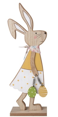 Wooden Rabbit for standing 10 x 30 cm