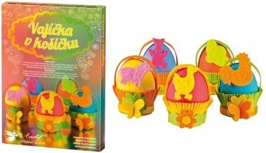 Easter Egg Decorating Set for Blown Eggs - Eggs in Baskets