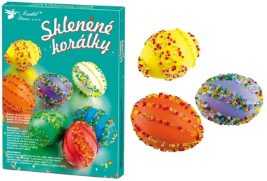 Easter Egg shells Decorating Set for Blown Out Eggs - Glass Beads