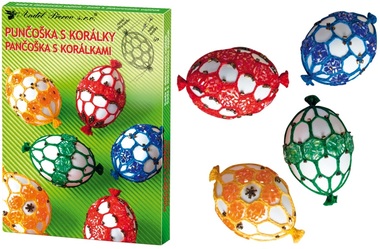 Easter Egg Decorating Set for Blown Eggs - Stocking with Beads