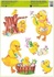 Decorative Window Cling – Chicks at the well and Easter friendship