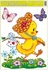 Decorative Window Cling – Chicken with a Bag