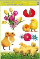 Decorative Window Cling – Ducklings with Chicks