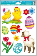 Decorative Window Cling – With two Chicks