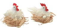 Hen on Nest 12 cm