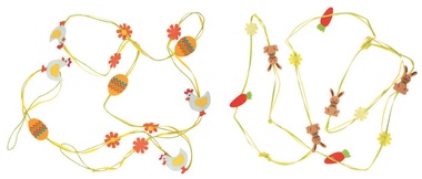 Easter Garland w/Felt decoration 180 cm