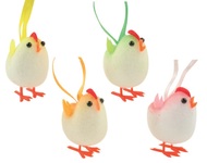 Hanging Chicken 3 cm, 4 pcs Bag