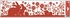 Decorative Window Cling – Red Bunnies