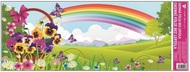 Decorative Window Cling – Meadow Flowers