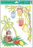 Decorative Window Cling – Twig with Easter Eggs