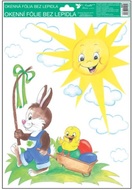 Decorative Window Cling – With the Sun