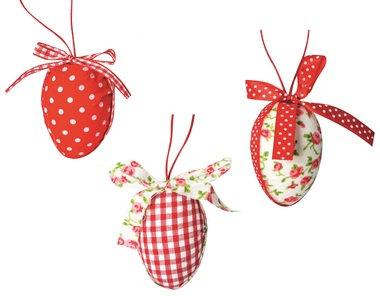 Hanging Fabric Egg 5 cm 