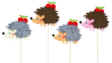 Hedgehog on Stick 8 cm + Stick 