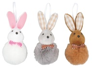  Hanging Plush Rabbit 10 cm 