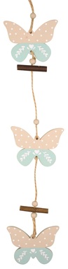 Hanging Wooden Butterfly 33 cm