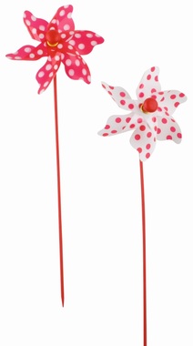 Pinwheel 10 cm+ stick